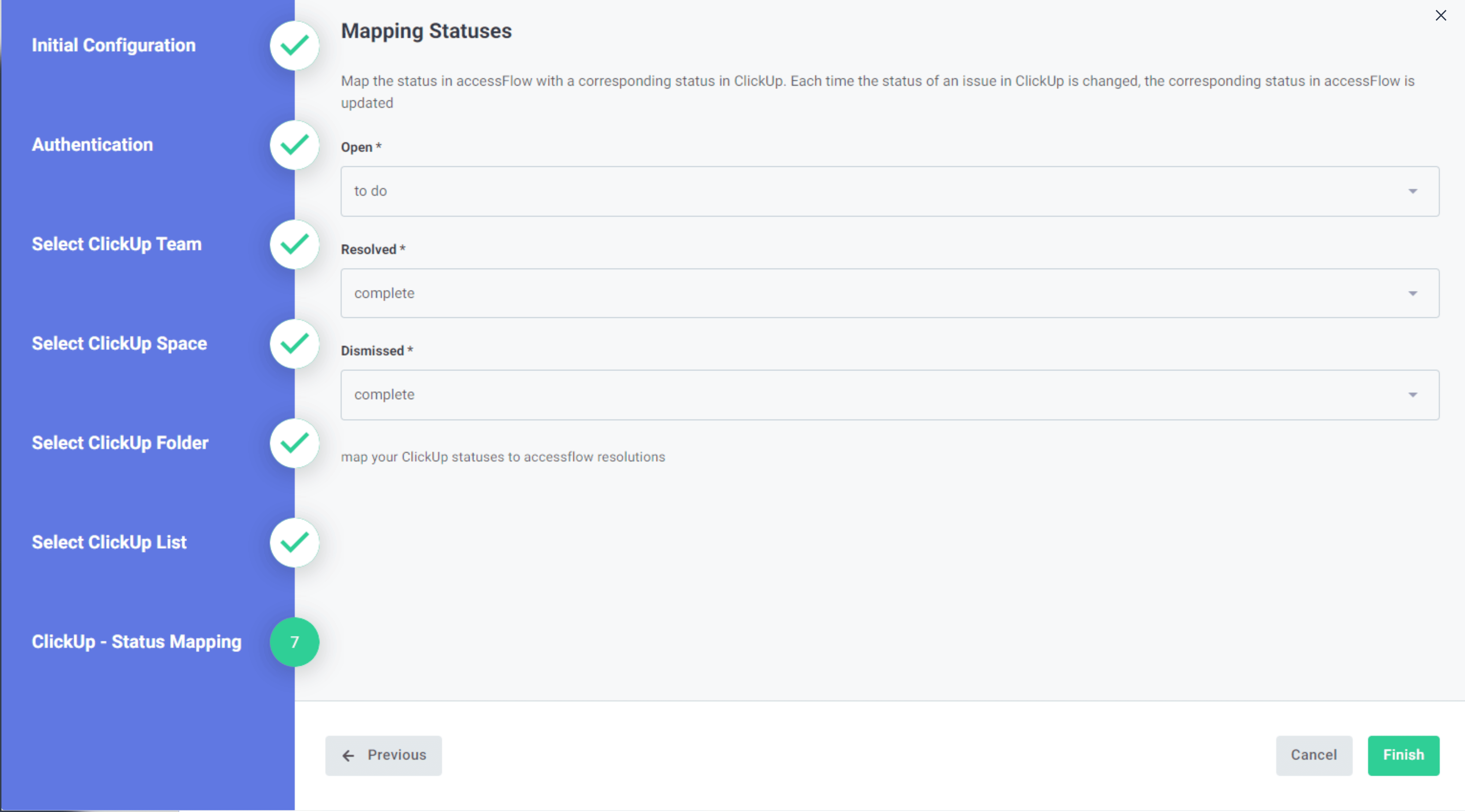 Screenshot of map issues